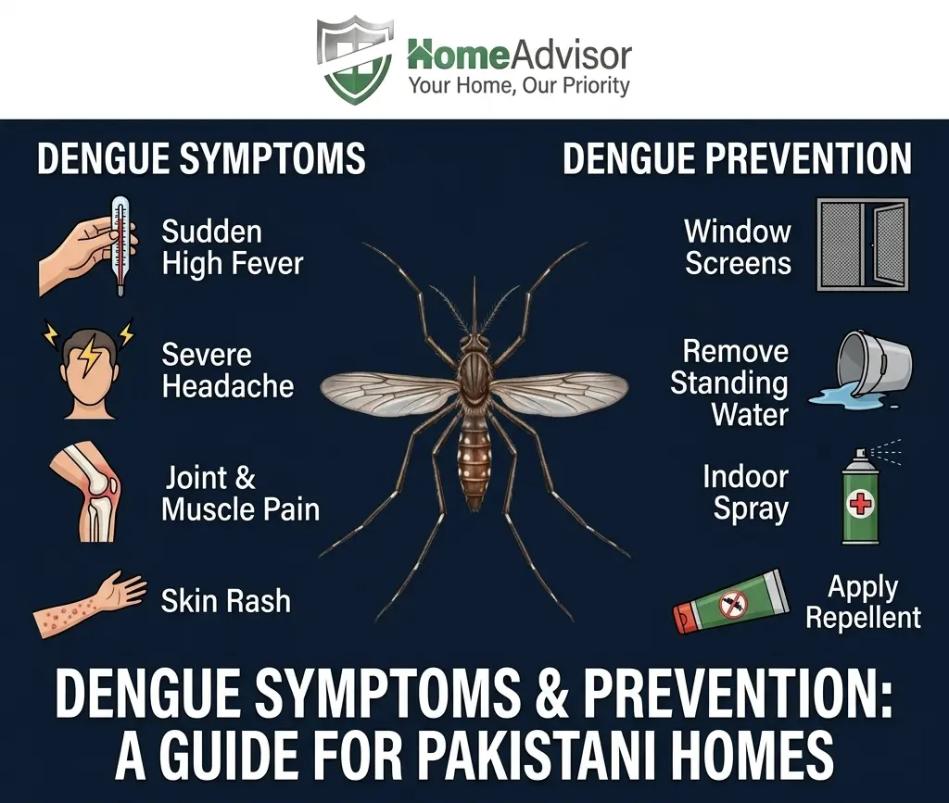 Dengue Symptoms and Prevention A Guide for Pakistani Homes