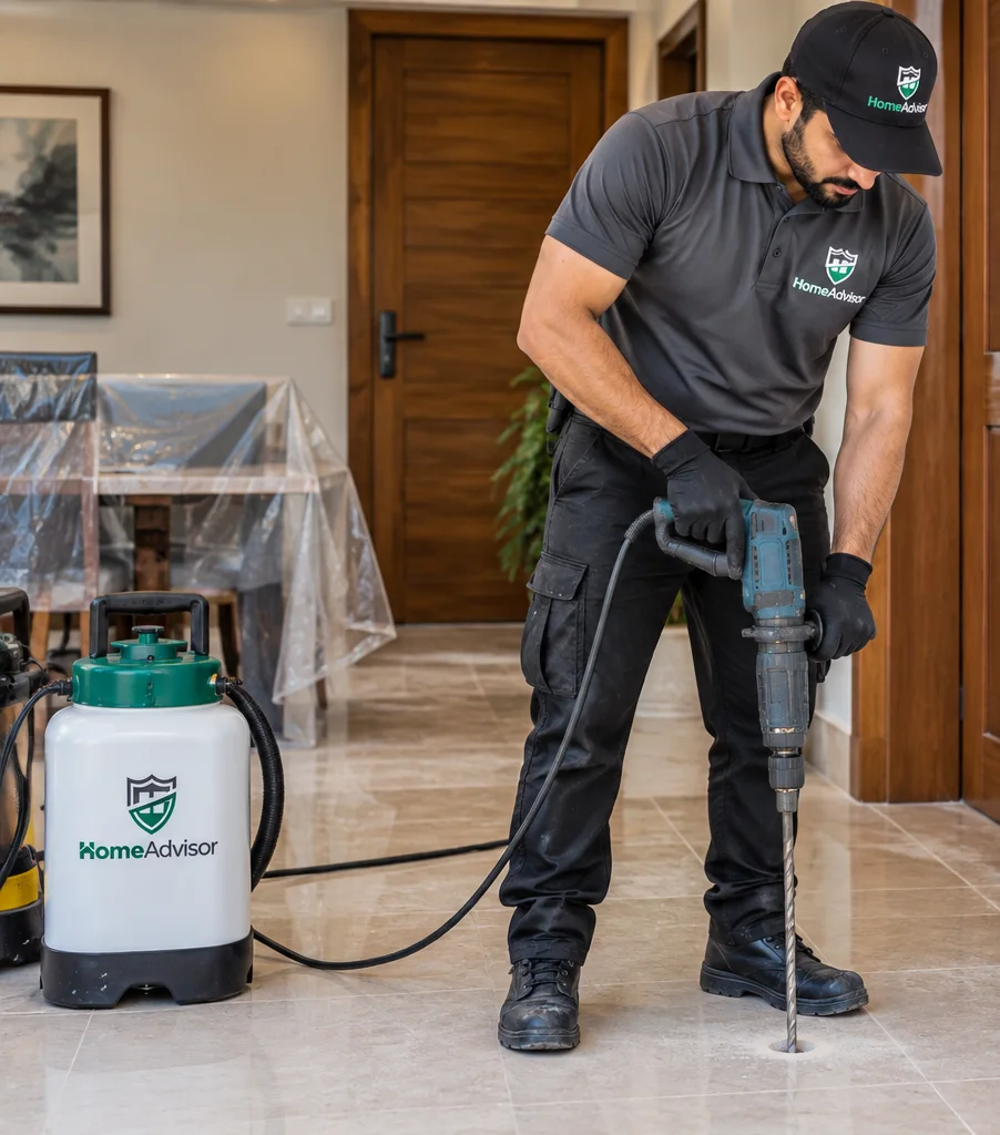 Drilling & Injection Technique